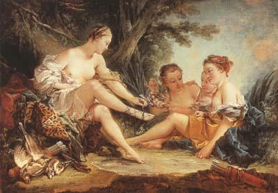 Diana After the Hunt (mk08), Francois Boucher